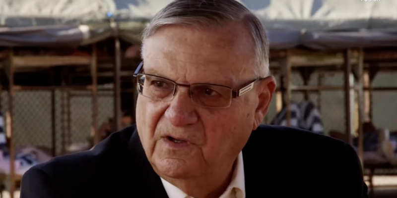 Sheriff Arpaio Down 10 Points In New Poll