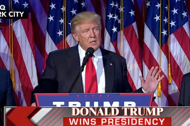 Donald Trump Wins Presidency His Way