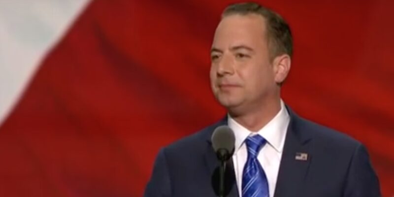 Trump taps RNC Chairman Priebus as White House Chief of Staff