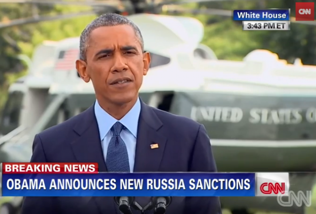 Obama Announces Sanctions Against Russia