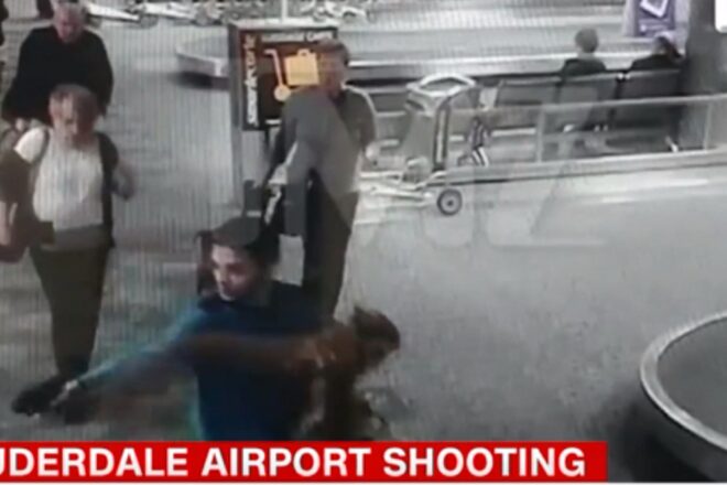 Airport Shooter Caught On Video, More Gun Control Is Sought By Anti-Gun Lobby