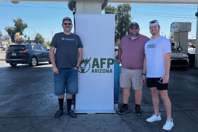 Americans For Prosperity Hosts 'Bidenomics' Campaign with Discounted Gas