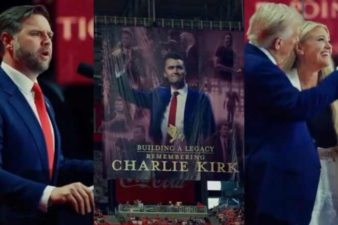 Massive Turnout at Charlie Kirk Memorial, Erika Kirk Says 'I Forgive Him'