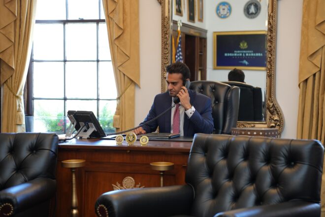 Hamadeh's Trump-Inspired Office the 'Gold Standard' for all Congressional Offices