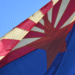 arizona state flag american flag