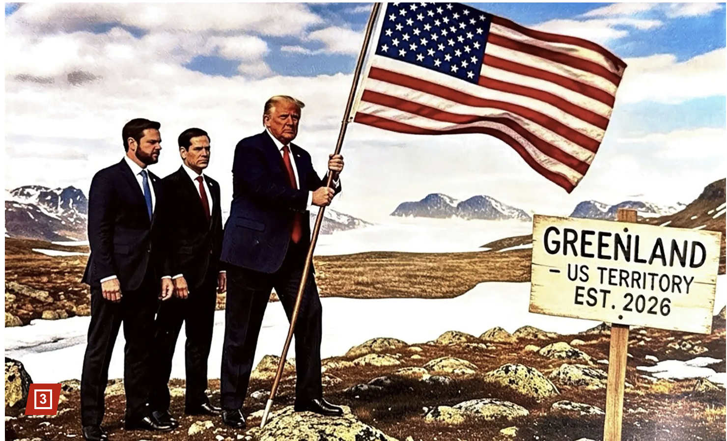 AI generated Trump Images of Greenland