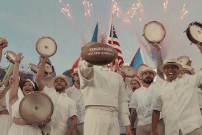 Biggs and Stanton Split Over Bad Bunny's 'Together, We Are America' Super Bowl Performance