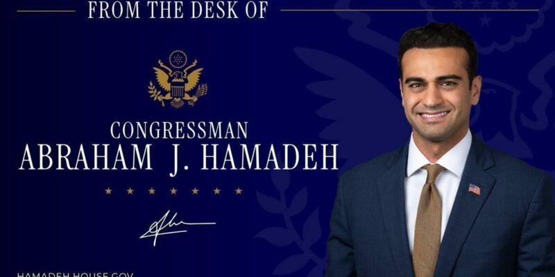 Congressman Hamadeh Applauds Passage of Bill to Protect Children from Radical Indoctrination