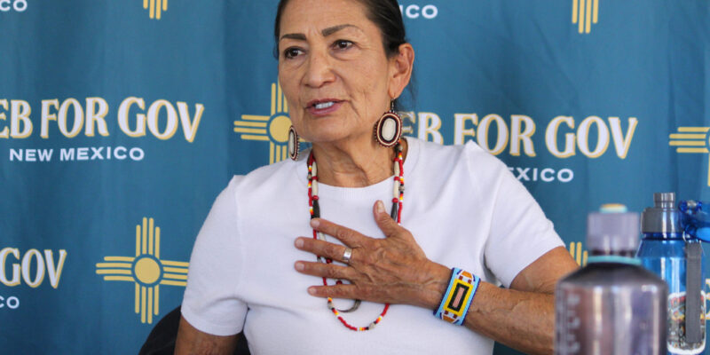 In New Mexico governor’s race, Deb Haaland’s historic bid tests Democrats' political hold